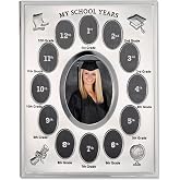 Lawrence Frames My School Years Silver Plated 8x10 Multi Picture Frame