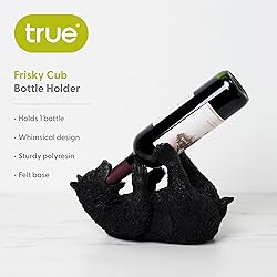 True Frisky Cub Polyresin Wine Bottle Holder