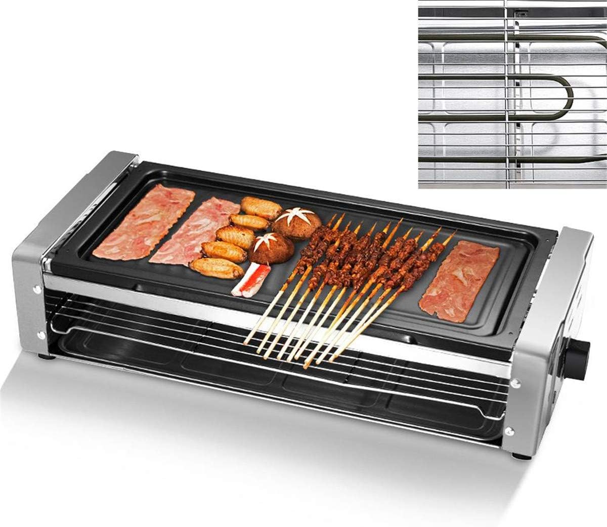 Review VGOCA Electric Stainless Grill with Removable EasytoClean