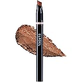 ELROEL Blanc Double Shadow Stick - 48HR Long Lasting Dual-Tone Eye Shadow Pencil - Combines Glitter w/Soft Matte or Shimmer - Waterproof & Smudge-Proof Eyeshadow Makeup 0.05 oz (#01 Gold-Espresso)