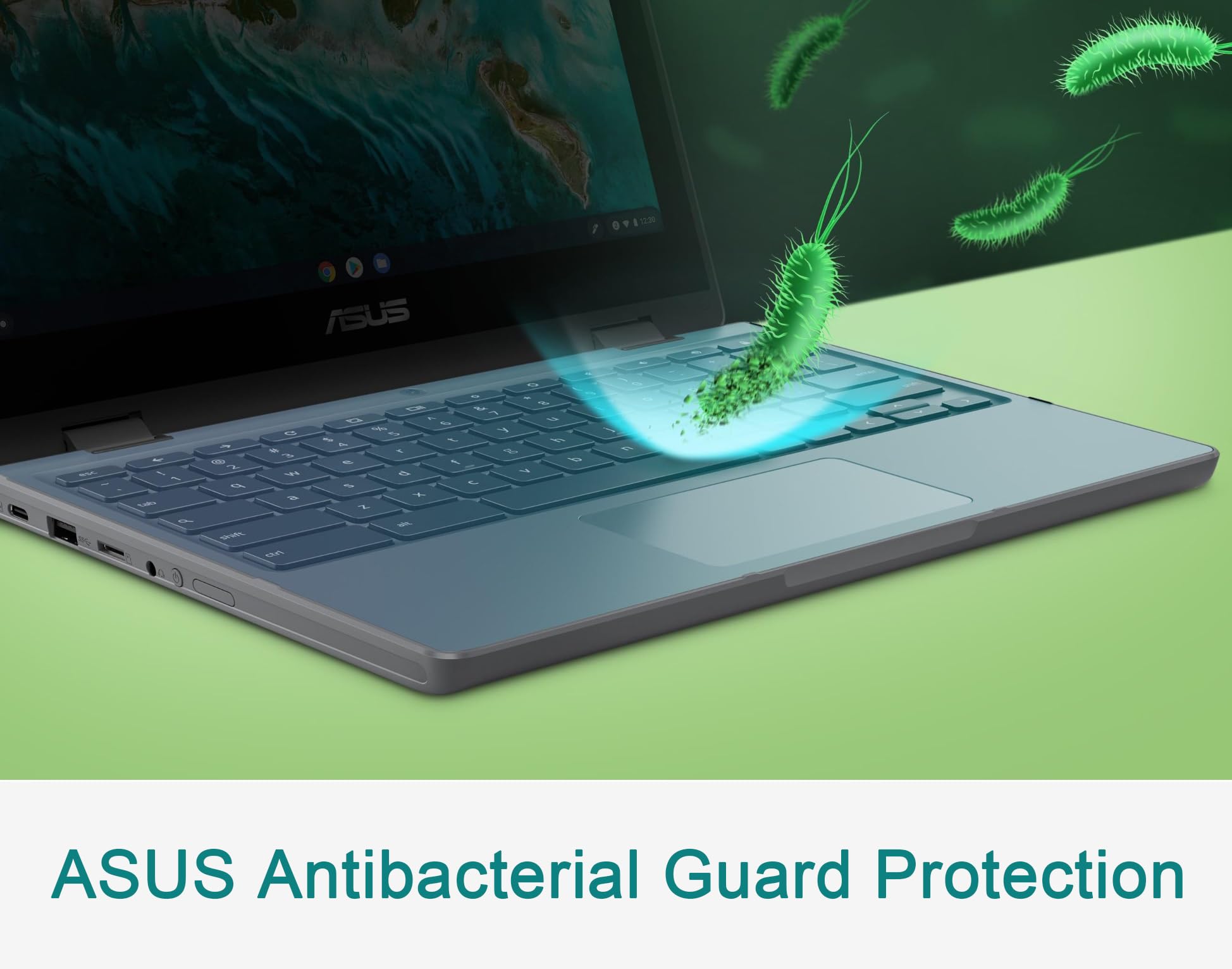 ASUS Chromebook Flip CR1 2-in-1 Laptop (11.6