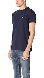 Lacoste Mens Short Sleeve Crew Neck Pima Cotton