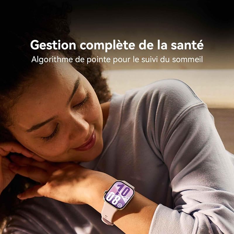 Watch FIT 4 Montre connectée, 100+ Modes d'entraînement, Gris