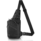 M-Tac Elite Sling Bag - EDC Tactical Crossbody Concealed Carry CCW Chest Pack