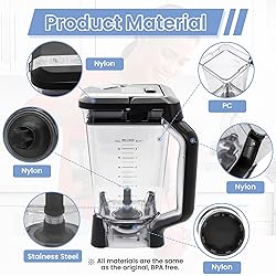 WARDFYT 72 oz XL Pitcher Replacement Compatible