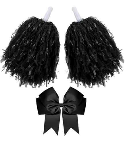 pompom.38様 リクエスト 5点 まとめ商品 Cheerleading Pom Poms, 2 Pcs Metallic Blue Cheer Pom Poms
