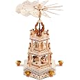 BRUBAKER Christmas Pyramid 3-Tier 18 Inches Designed in Germany