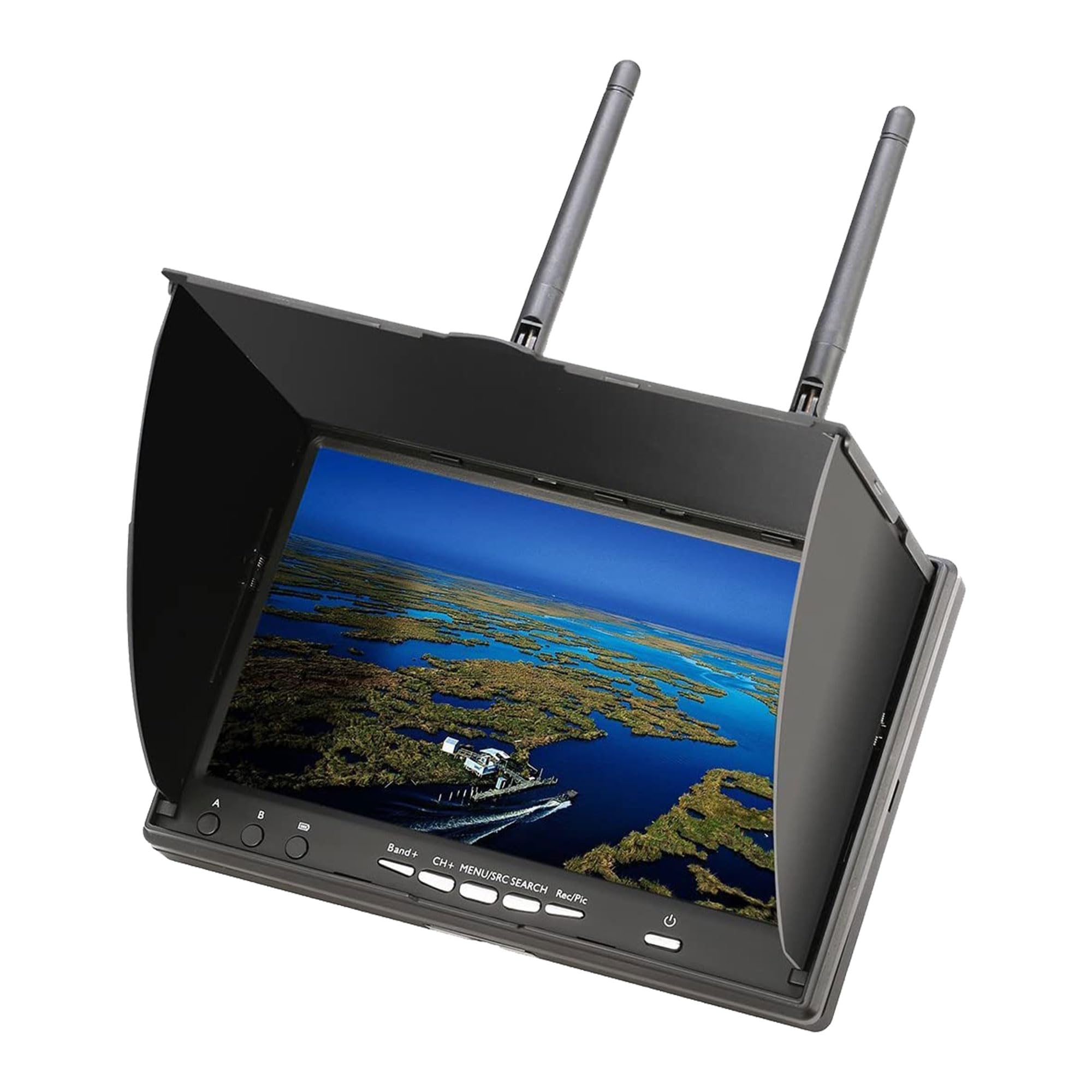 Photo 1 of SPEEDY BEE 7Inch Portable FPV Monitor: 5.8Ghz 7" Screen with DVR 40CH Receiver 800 x 480 LCD Display Built-in Battery for FPV