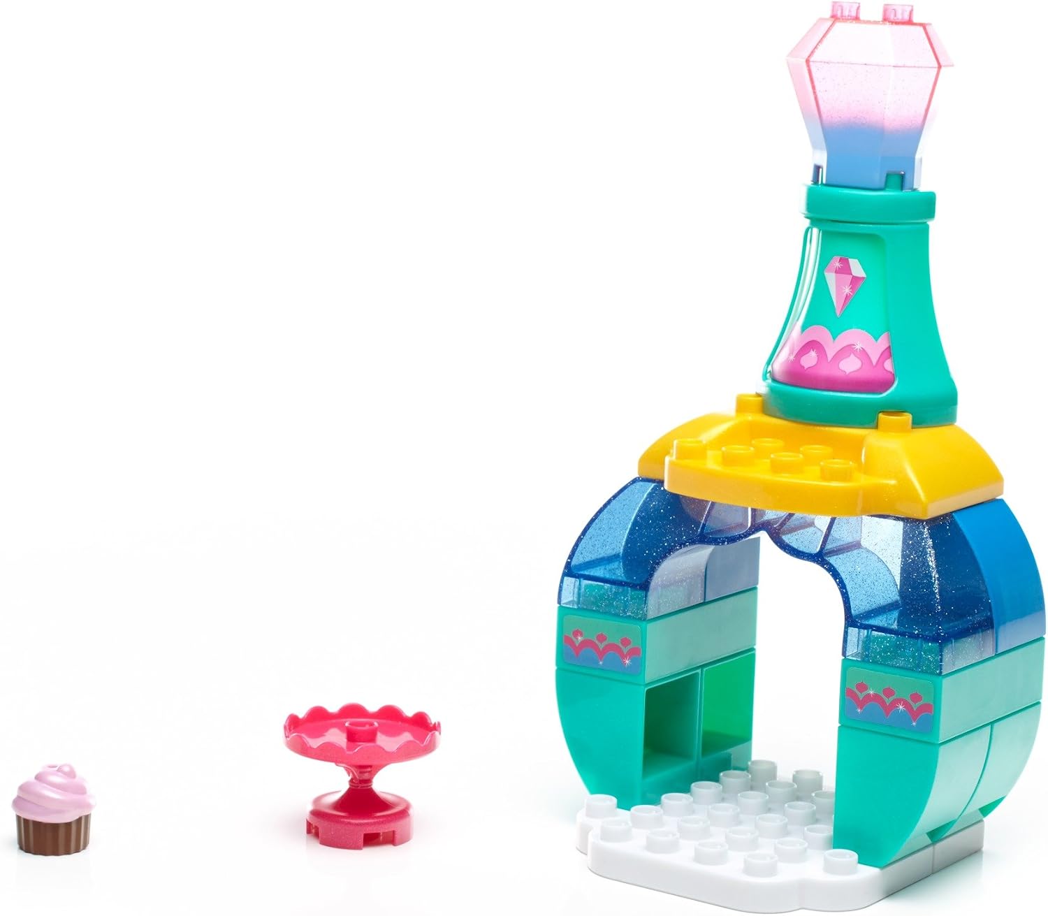 Mega Bloks Shimmer and Shine Genie Palace Bottle Shine Sweet Treats Building Set - Image 5