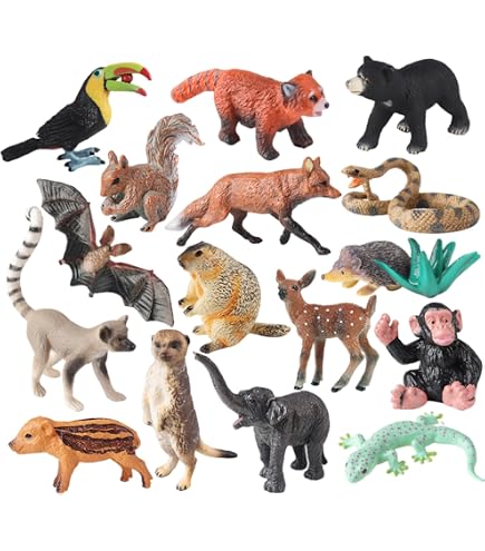 Set De 24 Figuras De Animales Del Desierto, Juguetes Educativos De Plástico Realistas Para Niños Y Niñas