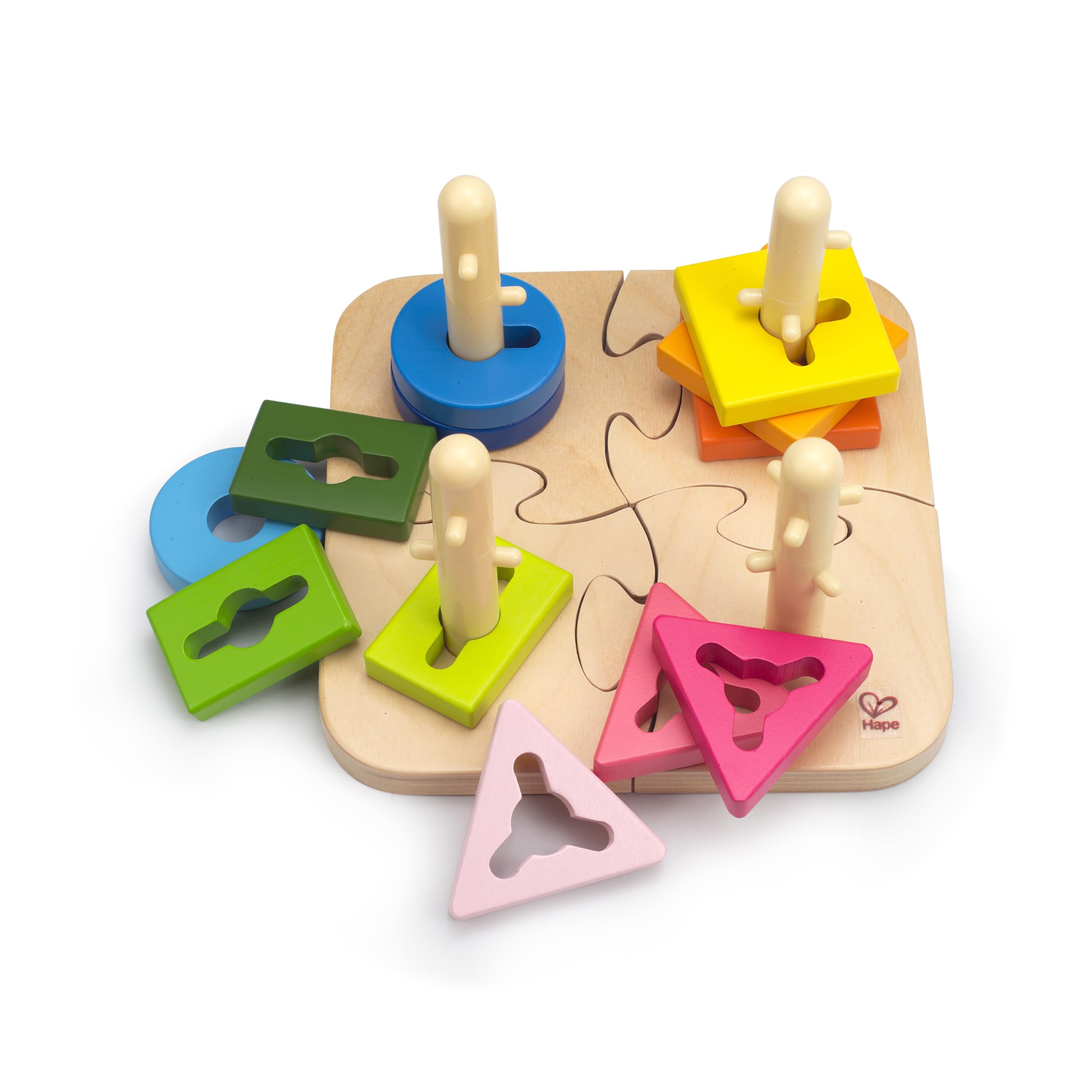 Wooden Creative Peg Puzzle