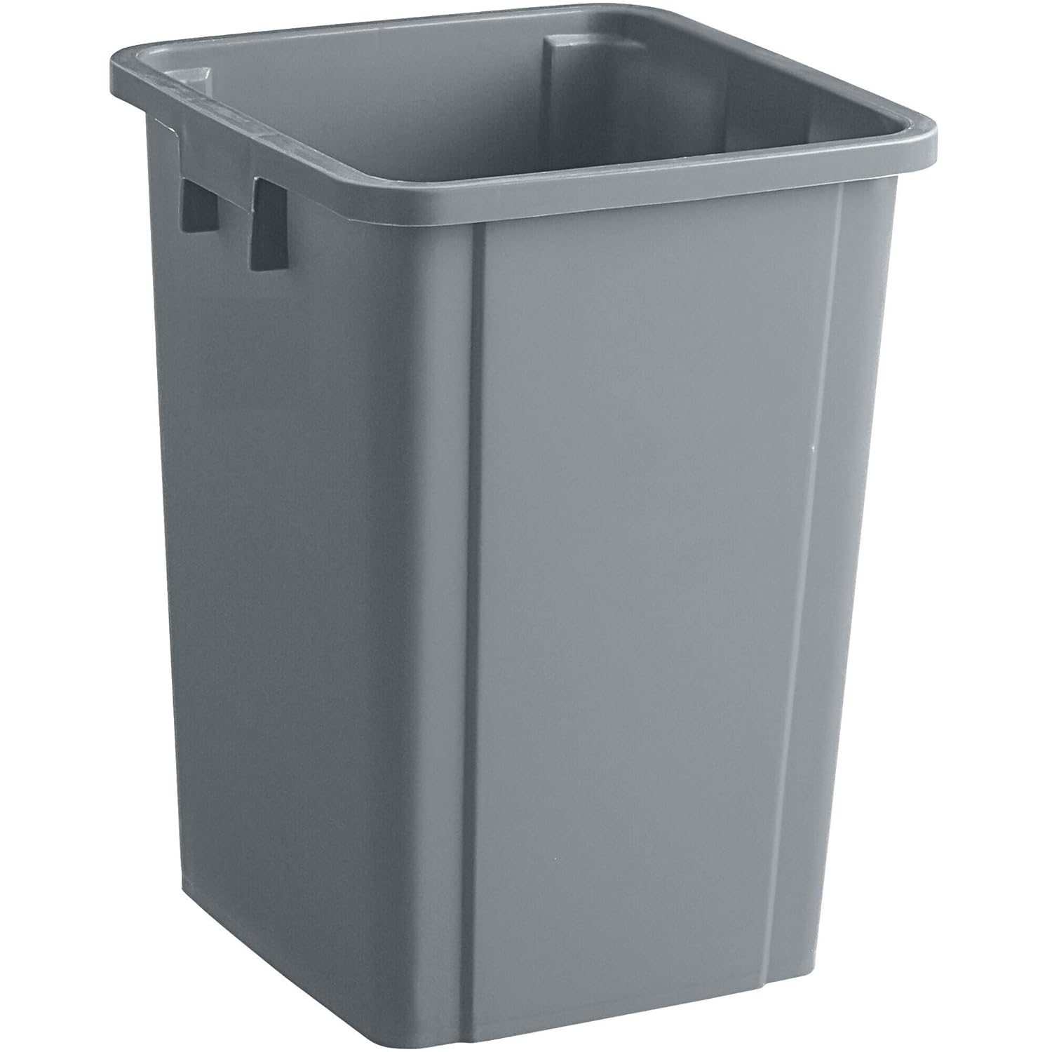 75 Qt. / 19 Gallon / 72 Liters / Gray Square Trash Can.Kitchen Waste