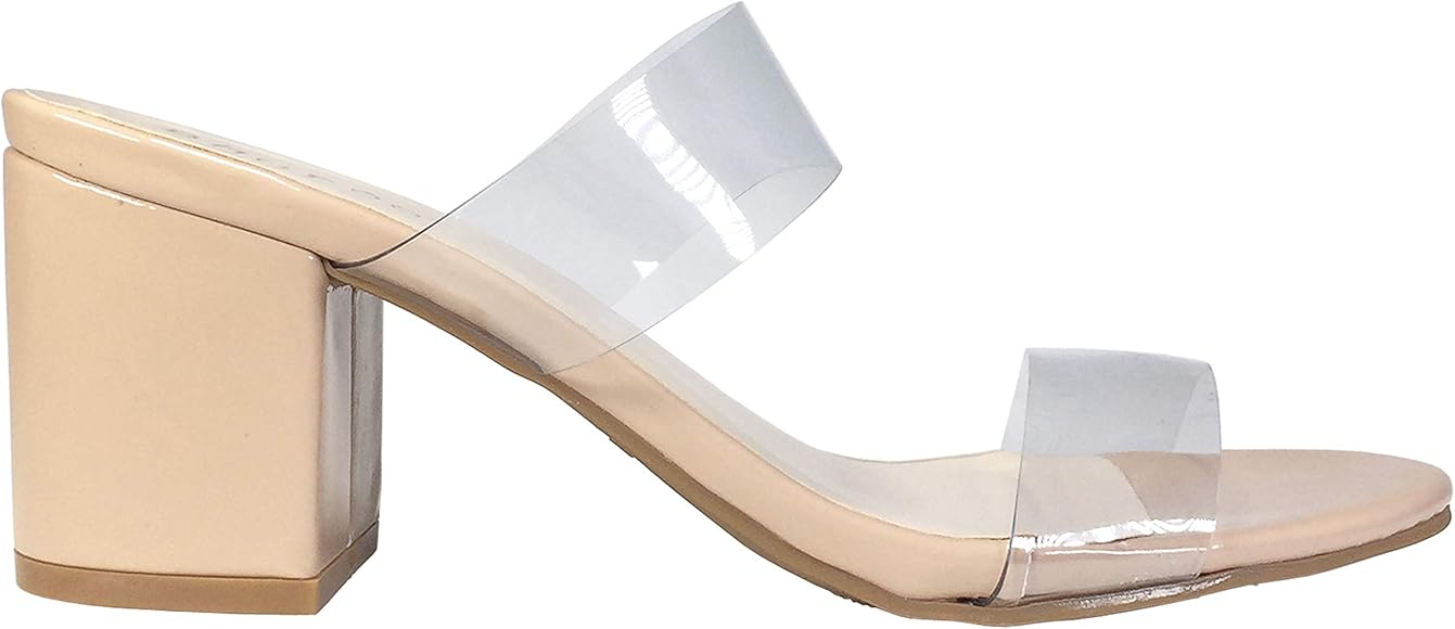 bamboo clear sandals