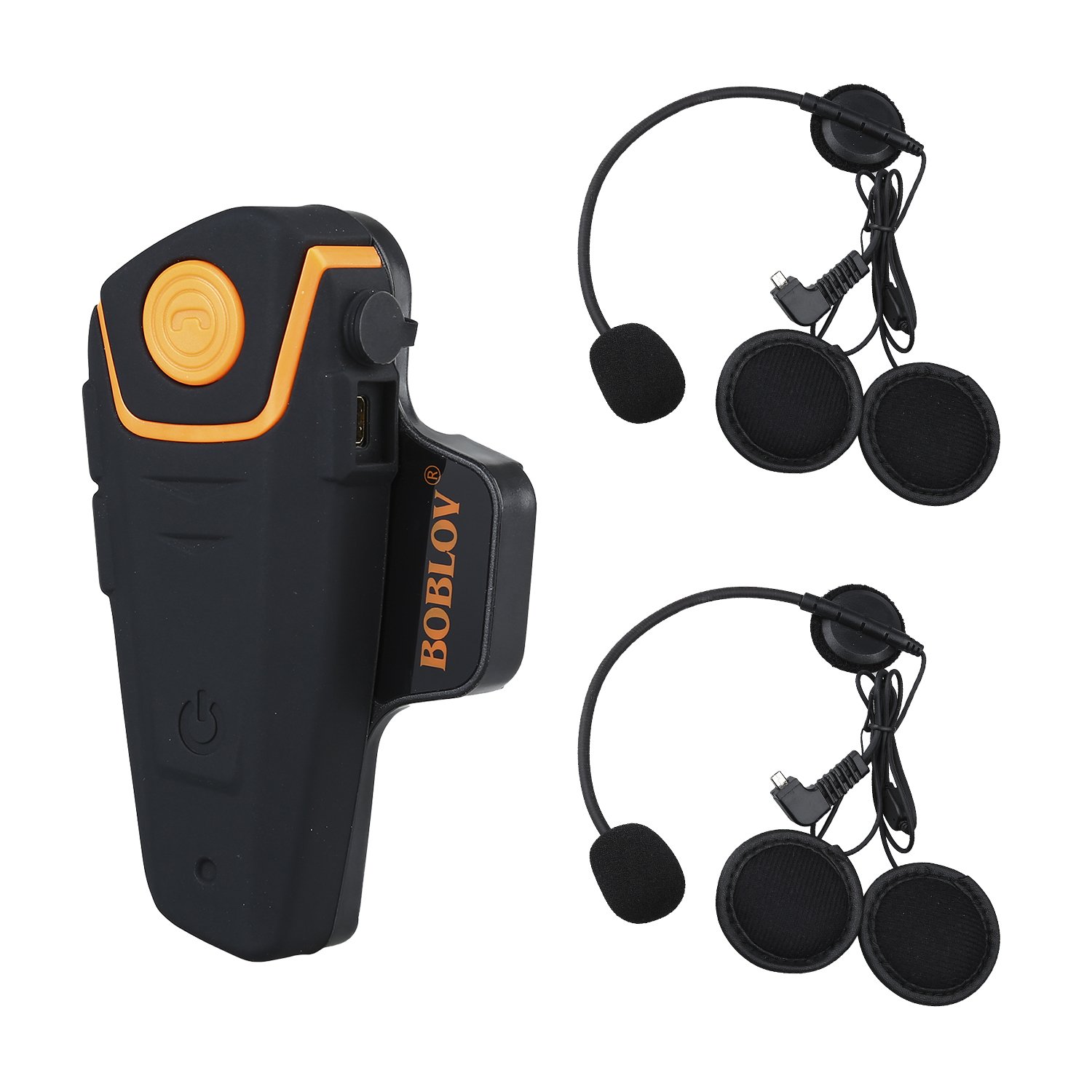 Bobov BT S M BT casco de la motocicleta Auricular Bluetooth Intercom