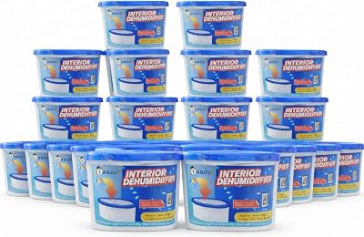 1ABOVE Dehumidifier 500ml Pack of 20 Moisture Absorber