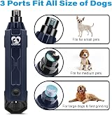 Casfuy 6-Speed Dog Nail Grinder Newest Enhanced Quiet USB Rechargeable view 5