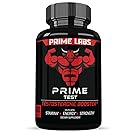 Prime Labs Men's Testosterone Booster (60 Caplets) - Natural Stamina, Endurance and Strength Booster - Fortifies Metabolism - Promotes Healthy Weight Loss and Fat Burning
