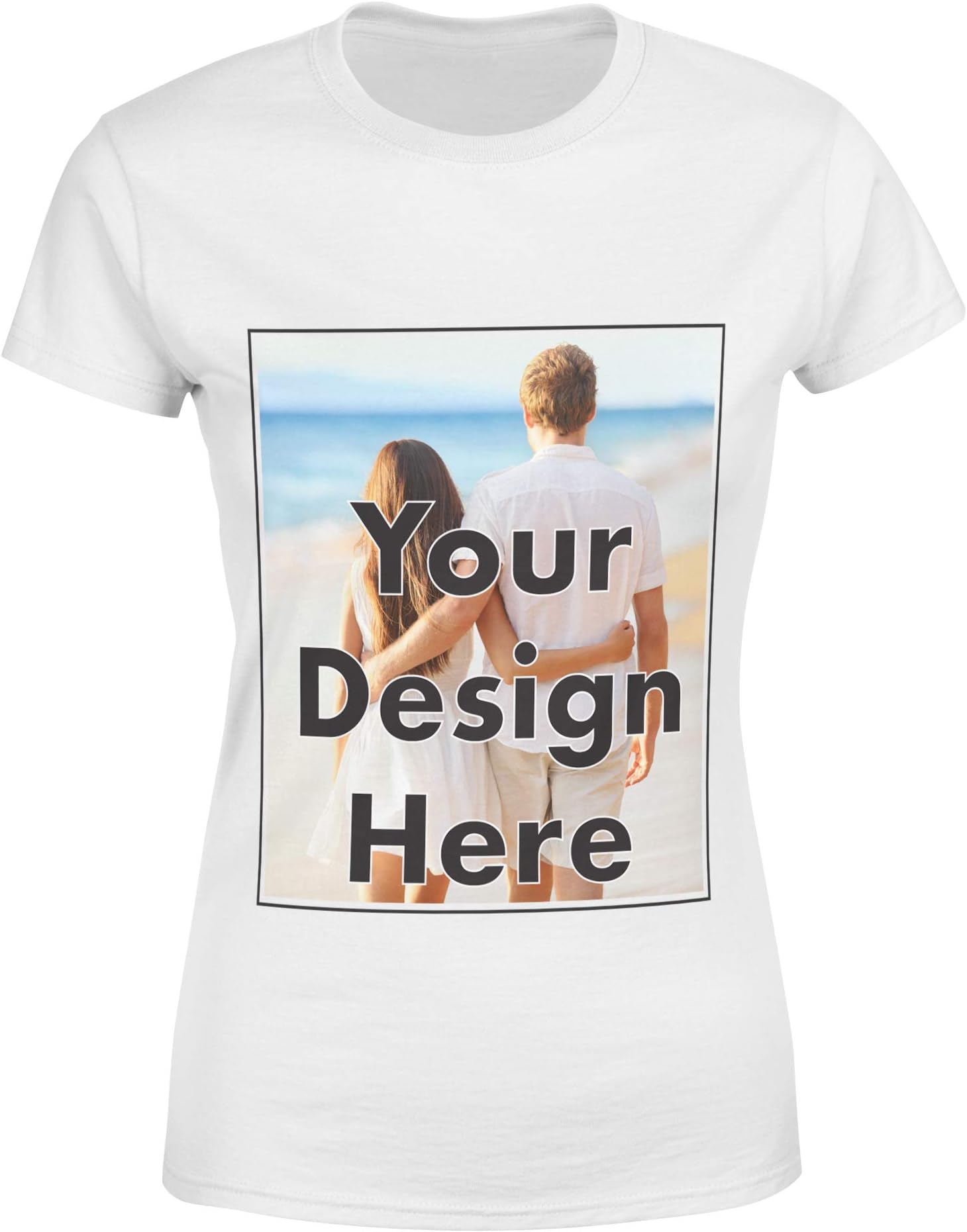 Customize Shirts Custom T Shirts Design Your Own Crew Neck Customized Tshirts
