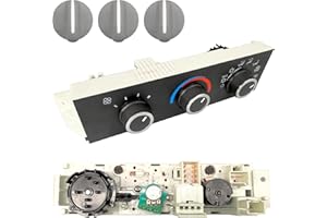 MecXora 599-217 Air Conditioning Climate Control Panel Module, Compatible with GMC Savana 1500/2500/3500 & Chevrolet Express 