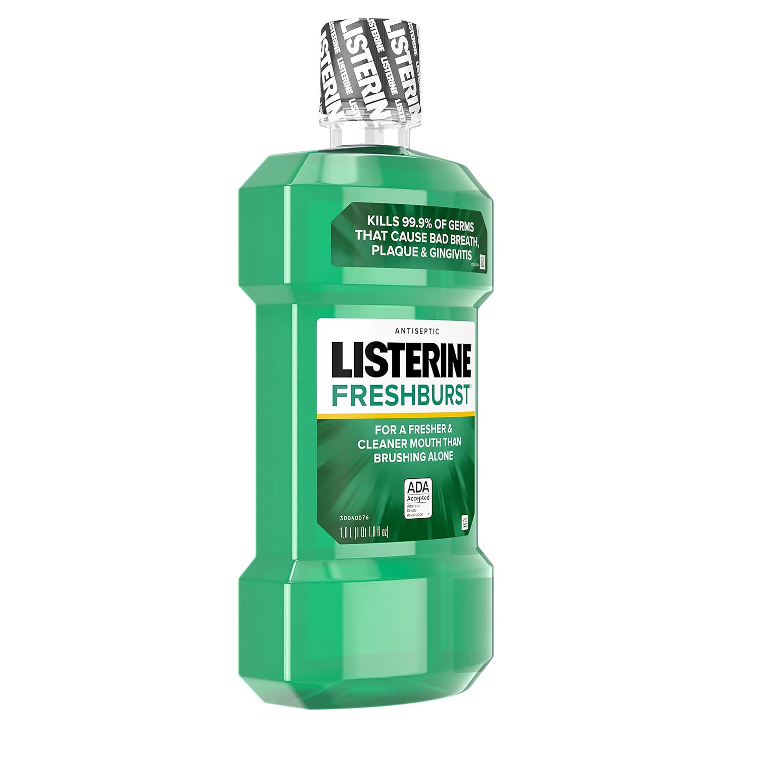 Listerine Antiseptic Mouthwash, Fresh Burst, 1 Liter: Beauty