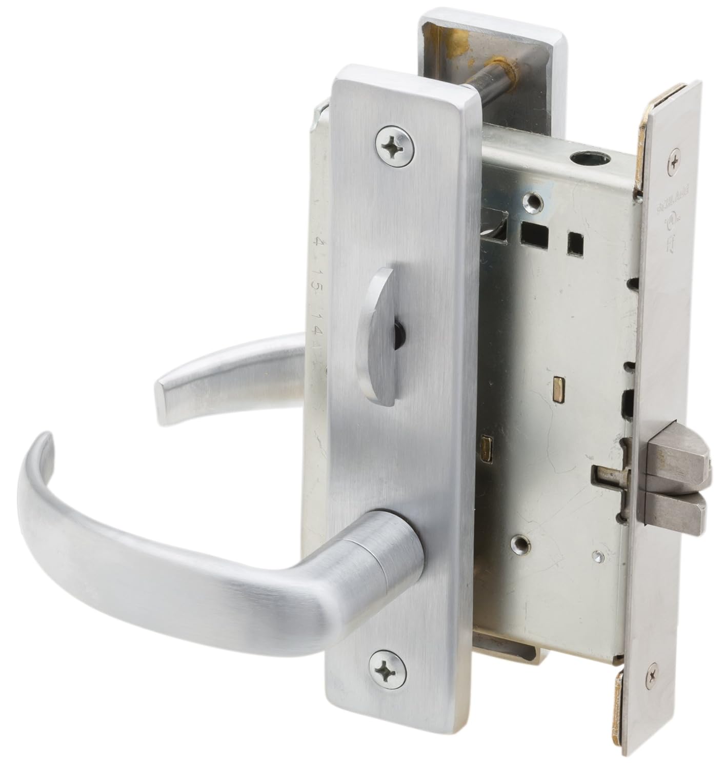 Amazon.com: Schlage L9040 17L 626 Series L Grade 1 Mortise Lock