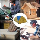 SZXMDKH 30pk 1200-5000 Grit Sandpaper 9"x3.6" Wet Dry Sheets Wood Metal Auto view 3