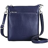 befen Genuine Leather Small Crossbody Purses for Women Travel Cross Body Bags Lightweight with Adjustable Shoulder Strap
