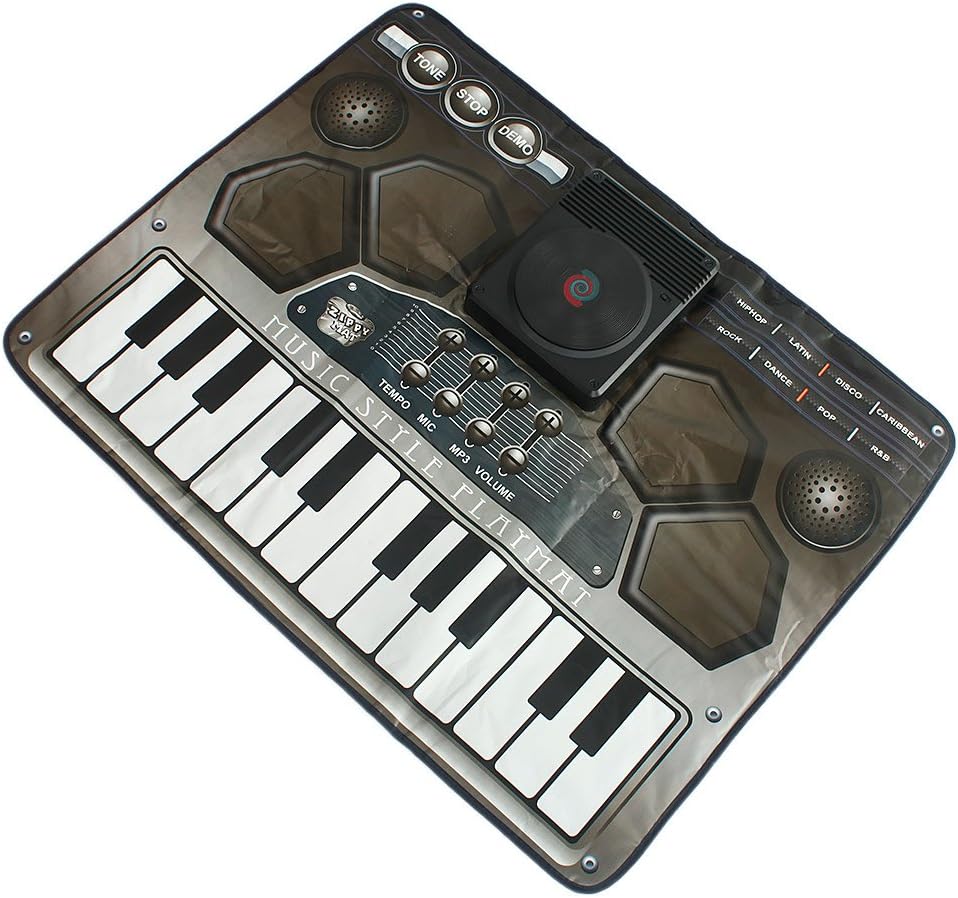 Zippy Mat Piano Keyboard DJ Music Style Playmat Touch Sensitive Kids