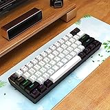 60% Wired Gaming Keyboard, RGB Backlit Ultra
