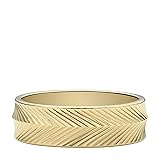 Fossil Women's Harlow Linear Texture Gold-Tone
