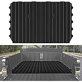 MoGerTor Bed Mat Liner for Polaris Ranger XP 1000, TPE Rear Cargo Bed Mat All Weather Protector Rubber Truck Slush Liner for Polaris Ranger XP 1000 Crew 2018-2025 Accessories