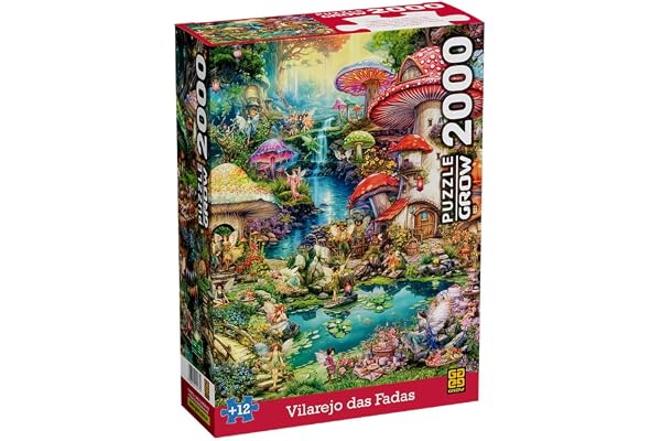 QUEBRA CABEÇA P2000 VILAREJO DAS FADAS