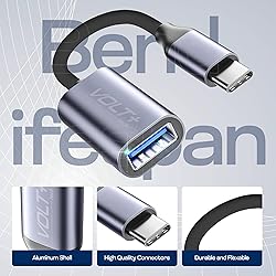 OTG USB-C to USB 3.0 Adapter [2Pack] Thunderbolt 3