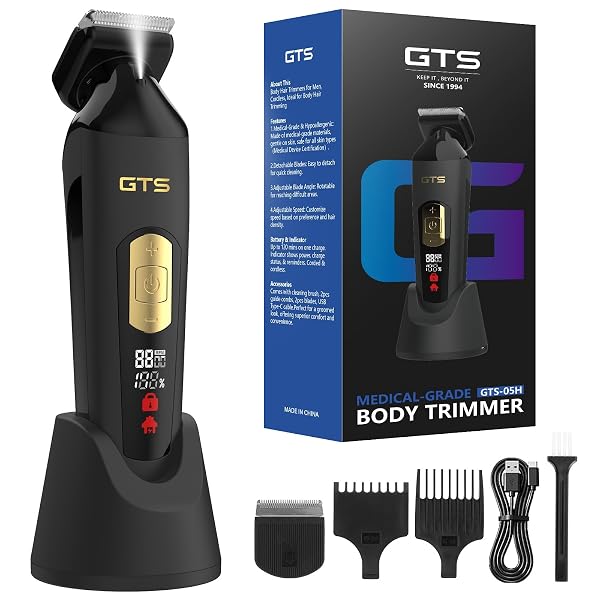 GTS PRO ELECTRIC BODY HAIR TRIMMER FOR MEN...
