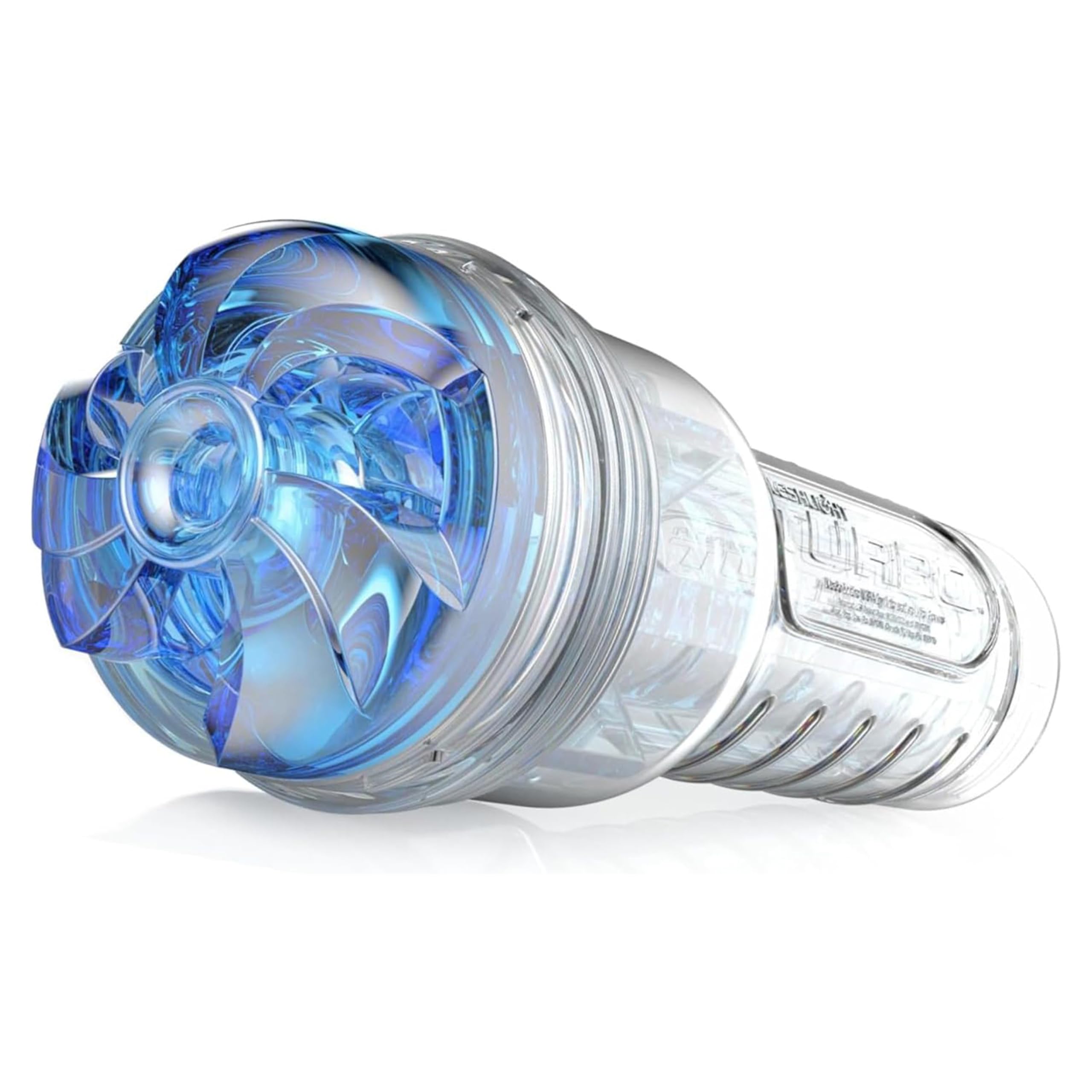 Fleshlight Turbo Thrust Blue Ice Masturbator for Men ; Premium Sex Toys for Men and in Male Sex Toys