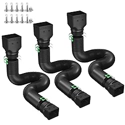 Ogutter Rain Gutter Downspout Extensions, Downspout