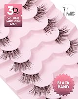 Onlyall Half Lashes Natural 3/4 Black Band C18 9-16mm Corner Lashes view 7