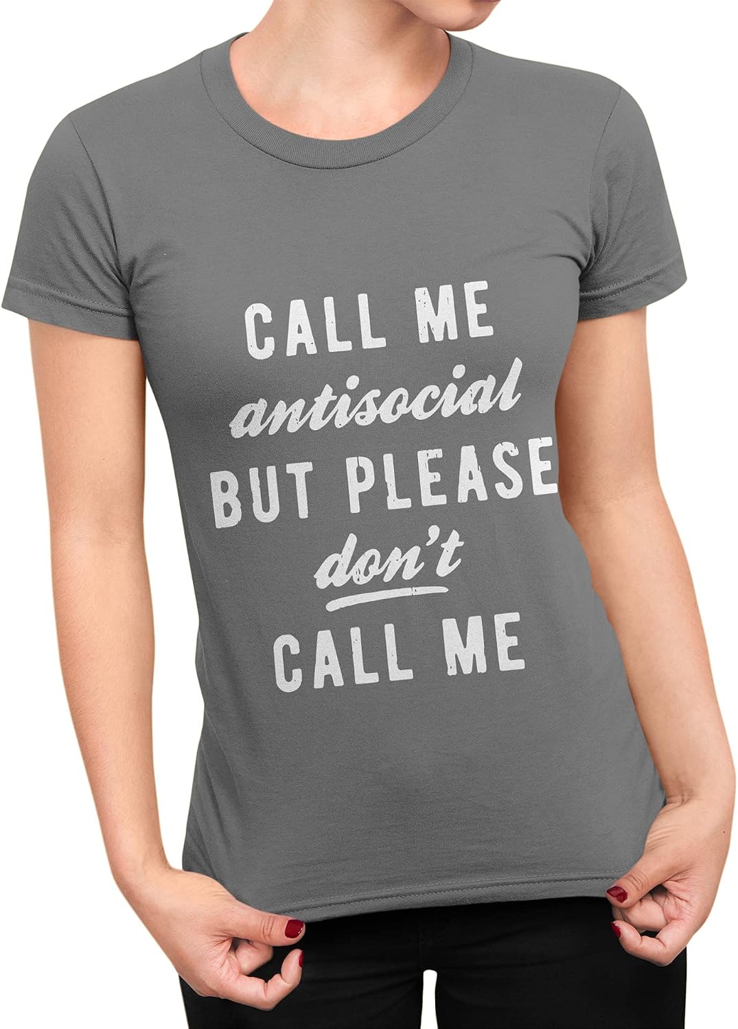 antisocial t shirt women's
