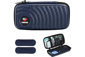 CDBXPRG Insulin Cooler Travel Case for Diabetic Insulated Cooling Organizer Bag with 2 Reusable Ice Packs for Insulin Pen and Other Medication Diabetic Supplies Blue