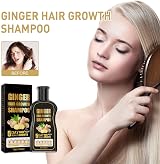 KAYZON Natural Organic Ginger Shampoo 2Pcs - Hair Growth Anti-Dandruff view 8