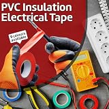 Mercury 20 Metre Electrical Insulation Tape White PVC Adhesive BS Approved view 3