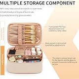Ethereal Travel Makeup Bag Large Capacity Water-Resistant Cosmetic Organizer view 5