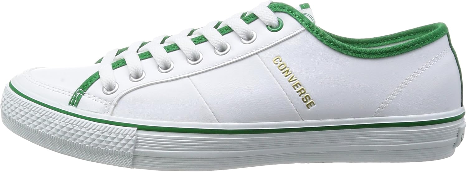 Amazon コンバース Cv Vulcanized Sl Piping Ox Cvvlc Sl Pp Ox W G ホワイト グリーン 4 5 シューズ バッグ