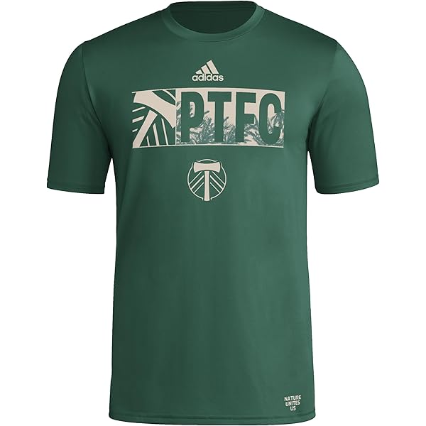 Amazon.com: adidas MLS Soccer Portland Timbers Mens Short Sleeve