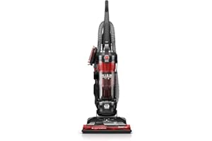 Hoover WindTunnel 3 High Performance Pet Bagless Corded Upright Vacuum UH72630, Red