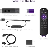 Roku Streaming Stick Plus 4K HDR HD Voice Remote TV Power Volume 4x Wireless view 5