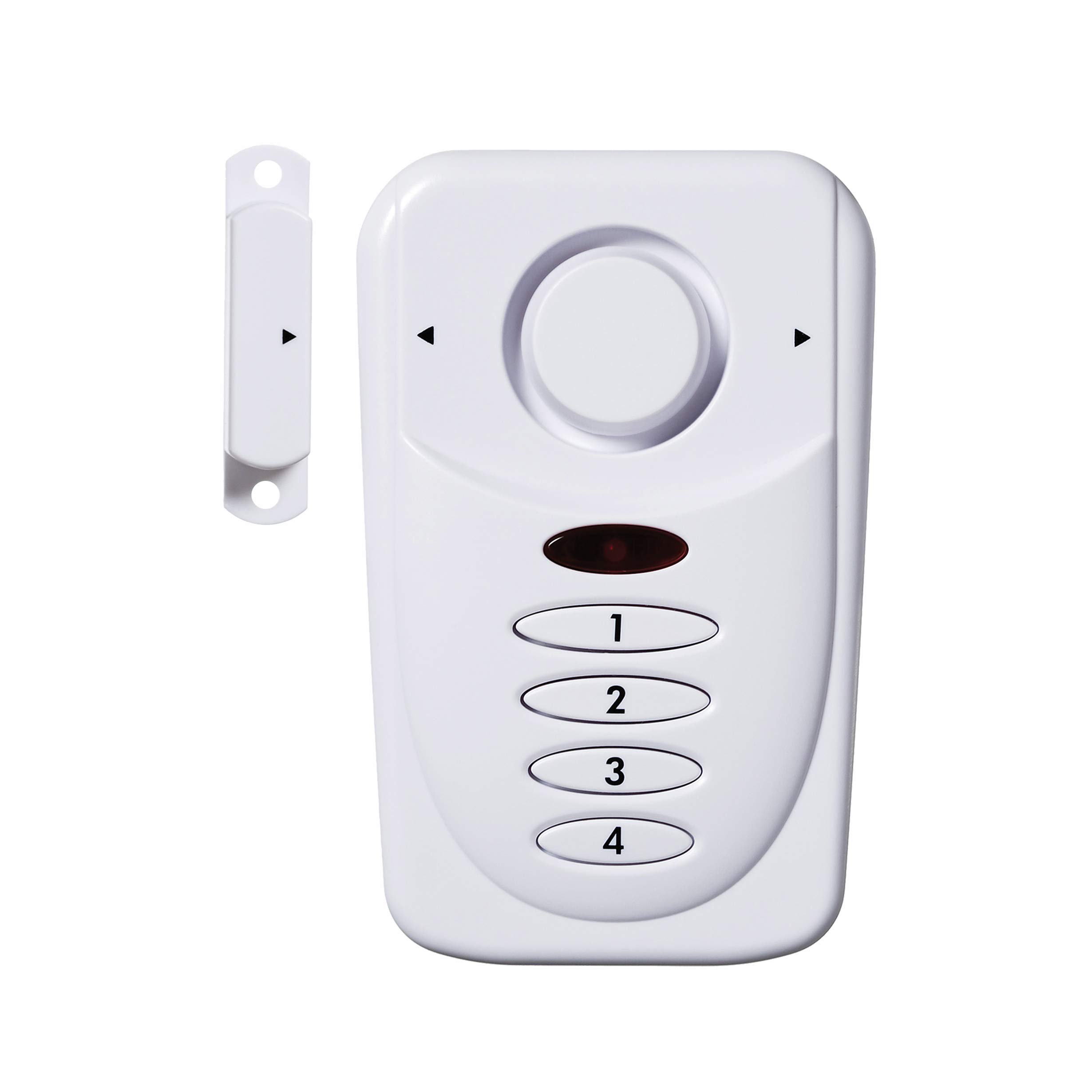 SABRE HS-EDA-UK Loud 120 dB Elite Wireless Home & Commercial Door Security Alarm | Easy DIY installation with keypad pin, siren, disarm or chime modes and entry/exit delay settings | 1 pack