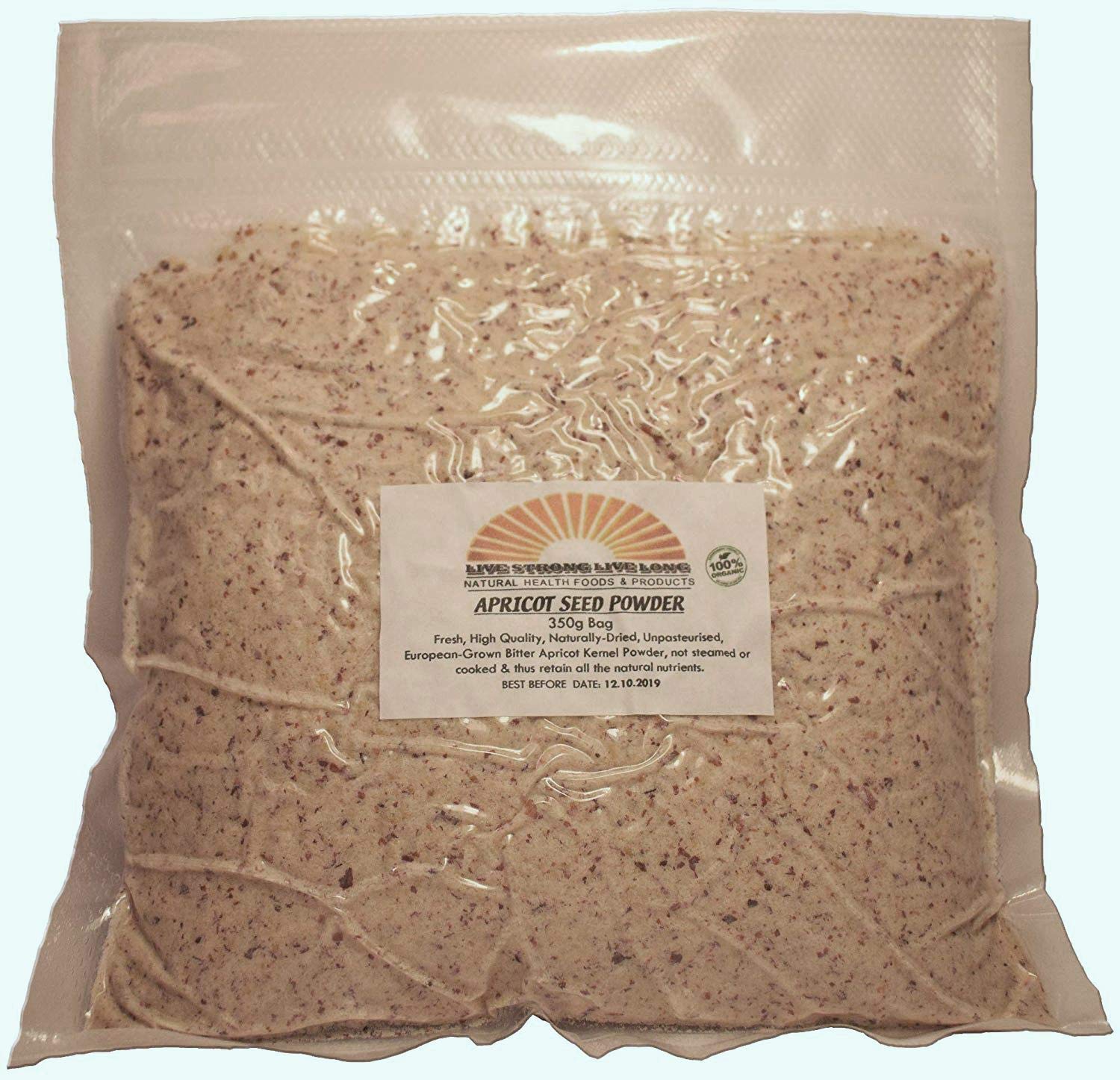 100 Natural Apricot Kernel Seed Powder 350g Bag (12.3oz) Buy Online