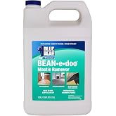 Blue Bear BEAN-e-doo Concrete Mastic, Floor Adhesive Remover 1 Gal | Professional Strength, Low-Odor, Soy-Based Formula, Removes Black Asbestos &amp; Vinyl/Acrylic Mastics From Concrete Surfaces