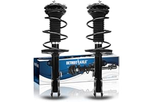 Detroit Axle - 1.8L 2 Front Struts for 2009-2013 Toyota Corolla [USA Built], 2011-2014 Matrix 2010 2012 Complete Strut Shock 